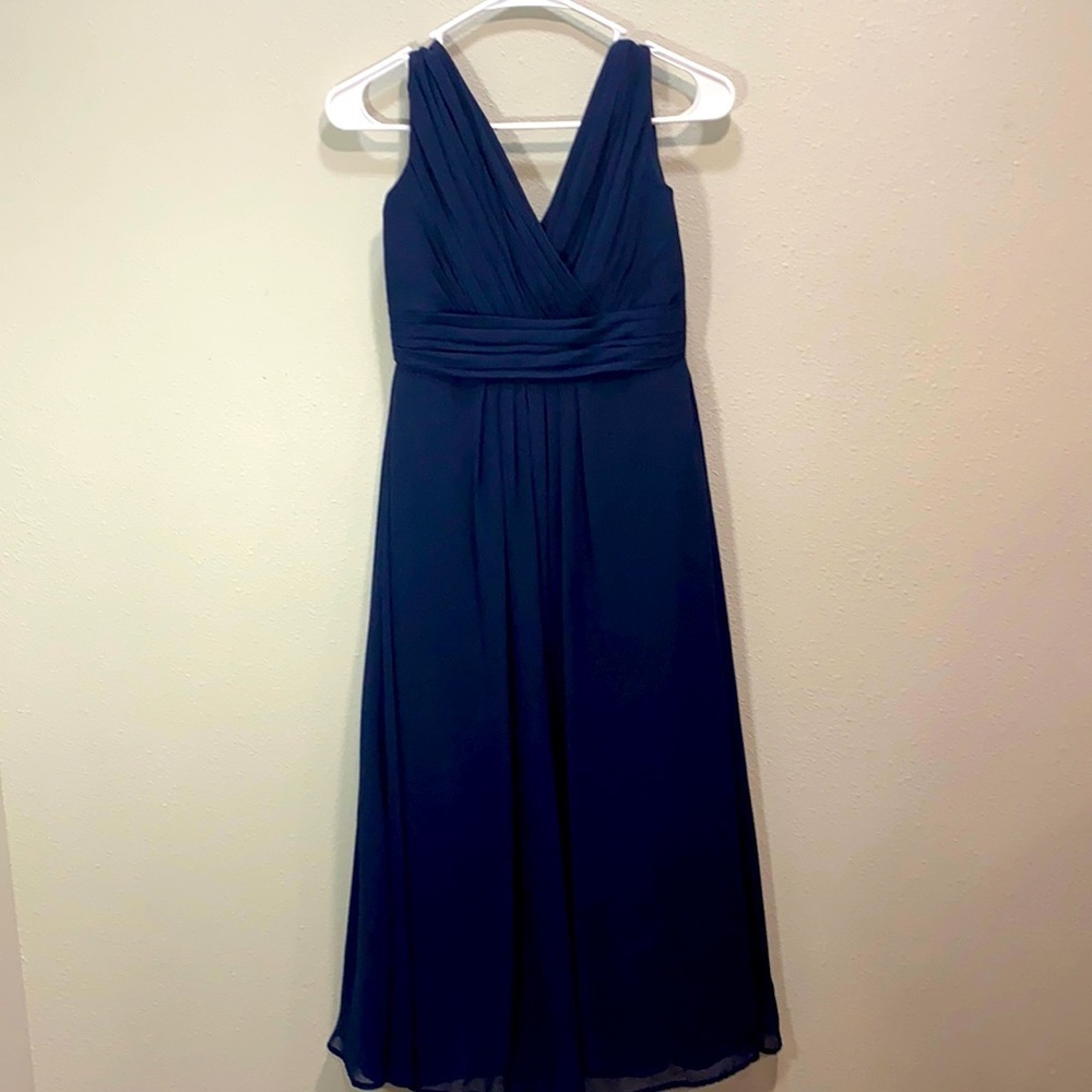 Bill Levcoff bridesmaid‎ prom midi dress